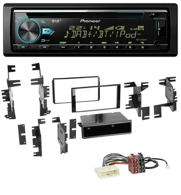 Pioneer DAB MP3 CD USB Bluetooth Autoradio für Nissan Cube ab 09 Frontier ab 13 - Bild 1 von 4