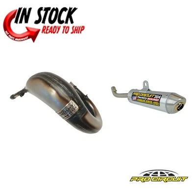 PRO CIRCUIT WORKS PIPE 304 SILENCER MUFFLER YAMAHA  2022-2025 YZ125 - Image 1 of 3