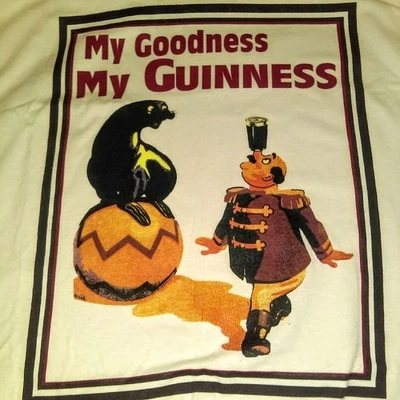 Camiseta Guinness - Selo e Treinador - 100% Algodão Pré-encolhido LePays International - Imagem 1 de 2