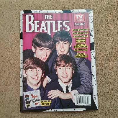 TV GUIDE PUZZLER. THE BEATLES MAGAZINE - SPECIAL 2025 - Image 1 of 4