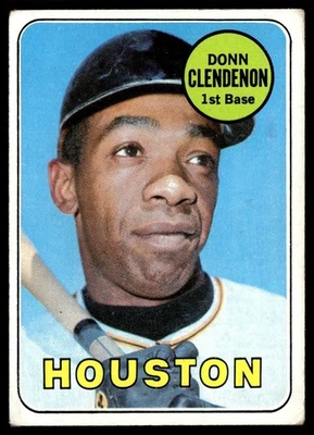 1969 Topps Donn Clendenon Houston Astros #208 Foto 1 de 2