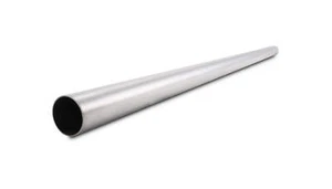 Vibrant 2.50in OD 304 Stainless Steel Brushed Straight Tubing - Foto 1 di 2