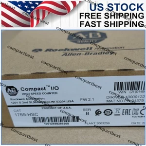 New Factory Sealed AB 1769-HSC Ser B CompactLogix High-Speed Module 1769HSC - Picture 1 of 3