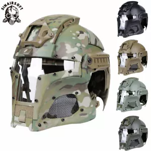 Tactical Military Ballistic Helmet Side Rail NVG Shroud Transfer Base Paintballs - Picture 1 of 14