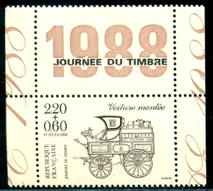 1988 Postal,post coach,TOP TAB/1988,France,2662 Cb,MNH - Picture 1 of 1