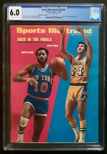 May 7, 1973 Sports Illustrated Jerry West/Walt Frazier CGC 6.0 - Picture 1 of 2