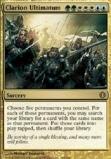 CLARION ULTIMATUM FOIL Shards of Alara MTG Magic the Gathering Cards DJMagic