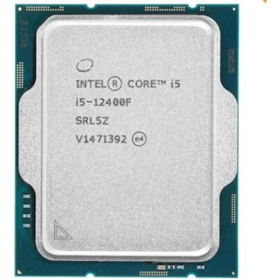 Intel Core i5 12400F 6 Core CPU/Processor 6 Cores, 12T 4.4GHz, NO Cooler - TRAY - Image 1 of 2