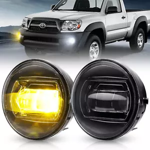 Conjunto de luz antiniebla LED Switchback para Tacoma 05-11 Tundra 07-13 Sequoia 08-15 - Imagen 1 de 13