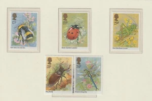 Gran Bretaña Fauna Insectos Serie año 1985 (GJ-847) - Imagen 1 de 1