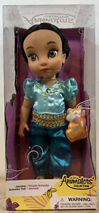 Disney Store Animators’ Collection Doll Jasmine with Pet Raja Tiger NEW