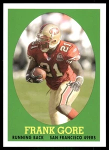 Frank Gore San Francisco 49ers Turn Back the Clock 2007 Topps NFL Football Card - Picture 1 of 2