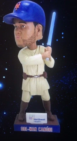 Robinson Cano New York Mets 2019 Stars Wars Bobblehead SGA 5/25/19 Cover