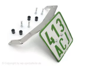 Nummernschildhalter Peugeot Speedfight 3 / 4 LeMans Darkside Iceblade WRC LC 307 - Bild 1 von 3
