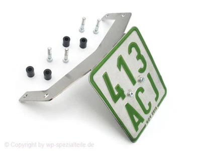 Nummernschildhalter Peugeot Speedfight 3 / 4 LeMans Darkside Iceblade WRC LC 307 - Bild 1 von 3