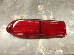 Ferrari 275 Tail Light Lamp Lens Left Altissimo Red 275 GTS 330 USA VERSION NOS 