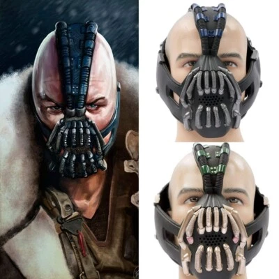 XCOSER Casco The Dark Knight Rises Bane Juegos con disfraces Máscaras Accesorios Réplica Cascos de Halloween