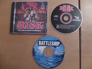 RISK: The Game Of Global Domination + Risk II (2) & Battleship PC\CD *Win 95\98* - Picture 1 of 3