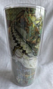 TERVIS Doubled Walled 24oz GUY HARVEY Tumbler Cup Fish, Oceanscape: Army Green N - Picture 1 of 17