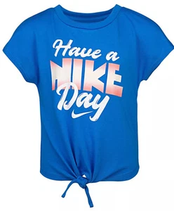 NEU MIT ETIKETT MÄDCHEN KINDER GRÖSSE 6 ~ HAVE A NIKE DAY STRICKOBERTEIL ~ UVP $ 24,00 - Bild 1 von 9