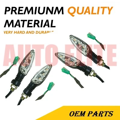 Fits KTM 125 200 250 390 690 DUKE LED Turn Signal Indicator Light Blinker 4pcs Foto 1 de 4