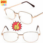 Damen Herren Lesebrille Brille Leserbrille Metallgestell +1,0 +4.0 bis E3G8 G6F9