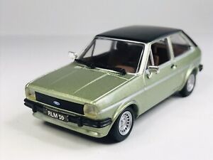 Solido France 1:43 Ford Fiesta Mk1 1978 in Light Metallic Green Unboxed