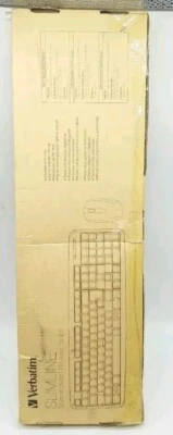 Verbatim 99202 Slimline Corded USB Keyboard And Mouse box damage - Image 1 of 4
