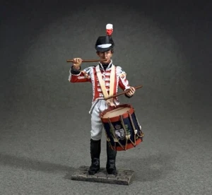 BRITÁNICOS JACK TARS & LEATHERNECKS 13091 BRITISH ROYAL MARINE BATERISTA GUERRA DE 1812 - Imagen 1 de 4