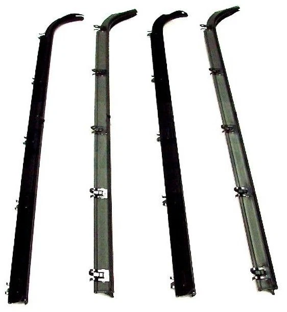 Ford Ranger Bronco II 1983-1992 sellos de barrido de ventana moldura de línea de cinturón, con respiraderos Foto 1 de 2