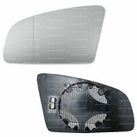 Left Passenger side for Peugeot 206 98-10 Wide Angle wing mirror glass clip on