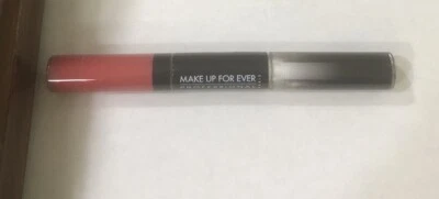 Color de labios líquido impermeable Make Up For Ever Aqua Rouge #8 rojo icónico/claro Foto 1 de 4