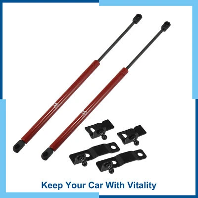 Paquete (2) Amortiguadores de puntales de gas para capó delantero soportes de elevación para ISUZU D-Max para rodeo Foto 1 de 4