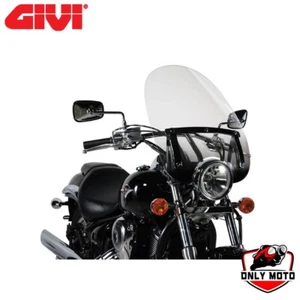 GIVI A35N SOLO PARABREZZA UNIVERSALE TRASPAR. KAWASAKI VULCAN 900 CUSTOM 2021 - Foto 1 di 1