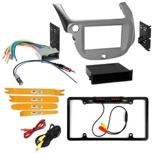 Install Kit for 2009-2013 Honda Fit Car Radio Stereo Harness + Backup camera - Picture 1 of 7