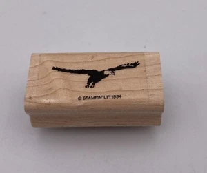 Stampin Up! Stempel 1994 Tier Wildtiere FLIEGENDER ADLER Flügel ausgebreitet - Bild 1 von 3