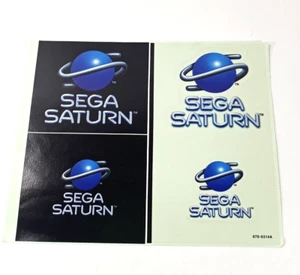 Un-used Sega Saturn Stickers for Console Box 670-6314A - Picture 1 of 6