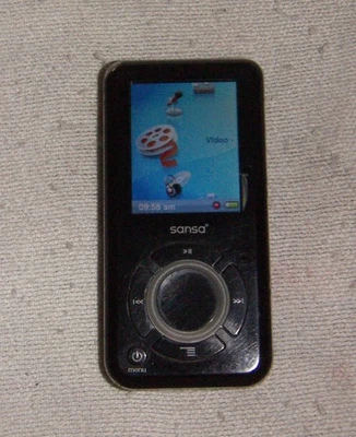 MP3-плеер цифровой SanDisk Sansa e250R Rhapsody (2 Гб) черный. Работает отлично - Изображение 1 из 4