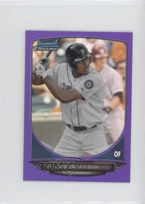 2013 Bowman Chrome Minis Purple Refractor /5 Austin Wilson #219 - Image 1 of 2