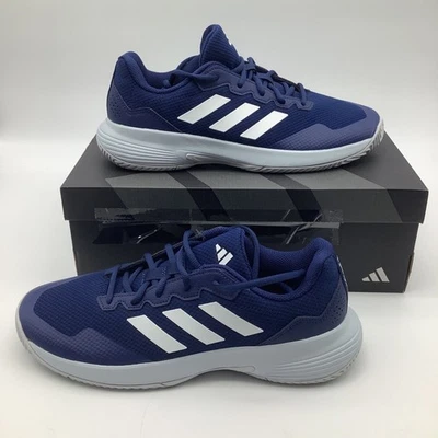 Adidas Gamecourt 2 M Tenis Zapatos Para Hombre Talla 9.5 Azul Blanco IE1112 Nuevo Foto 1 de 4