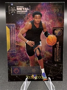 2021 Skybox Metal Universe Champions Jonathan Kuminga #99 Warriors Rookie - Picture 1 of 2