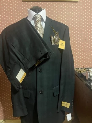 Stacy Adams brand new witht tags 2 pc suit 40R 33W - Image 1 of 4