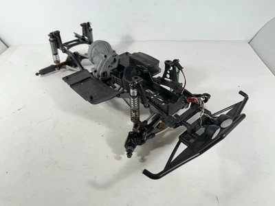 Used Axial SCX10 ii  1/10 4x4 RC Crawler Roller Slider Chassis - Image 1 of 4