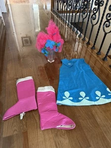Kids size 4/5 trolls homemade costume troll - Picture 1 of 5