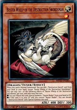 Buster Whelp of the Destruction Swordsman MP25-EN280 Ultra Rare Englisch Neu 1st - Bild 1 von 2