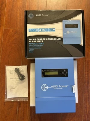 CONTROLADOR DE CARGA SOLAR AIMS POWERS SCC40AMPPT OEM 40A MPPT Foto 1 de 3