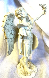 Engel Stern Erzengel Uriel Statue 7" Ausstellungsstück A-3128 - Bild 1 von 4