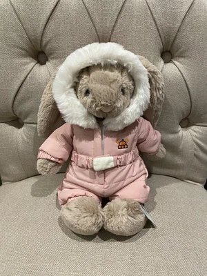 Jellycat Bashful Bunny 'Snow Suit' BNWT - Image 1 of 4