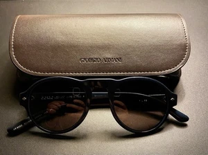 Gorgio Armani Frames Of Life Sunglasses Used Navy/Auburn brown AR 8053 5356/53 - Picture 1 of 24