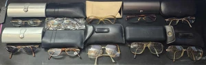 RAR! Großes Konvolut 10 Vintage Designer Brillengestelle Herren Damen verschiedene Marken - Bild 1 von 23